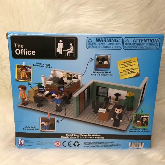 PhatMojo Toys The Office Dunder Mifflin Scranton Branch Buildable
